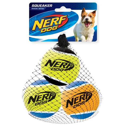 NERF DOG - Tennisbal met Pieper - M / 3st Set