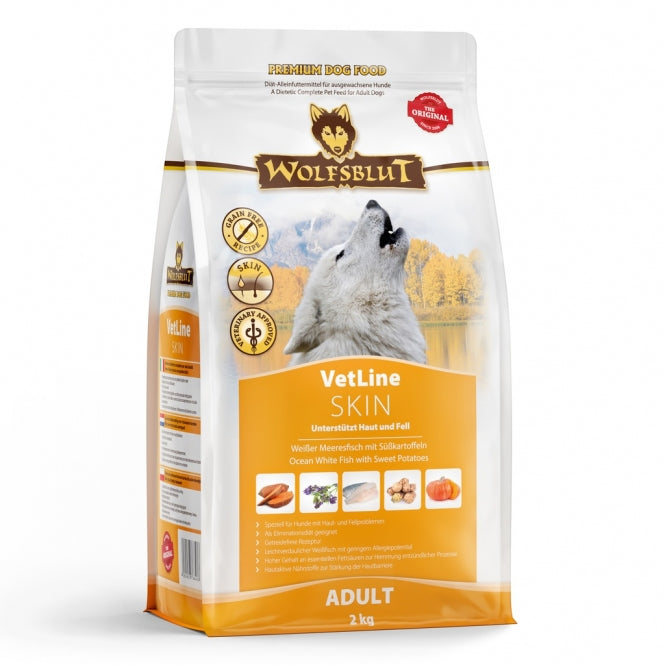 Wolfsblut VetLine Huid & Vacht - 2 kg