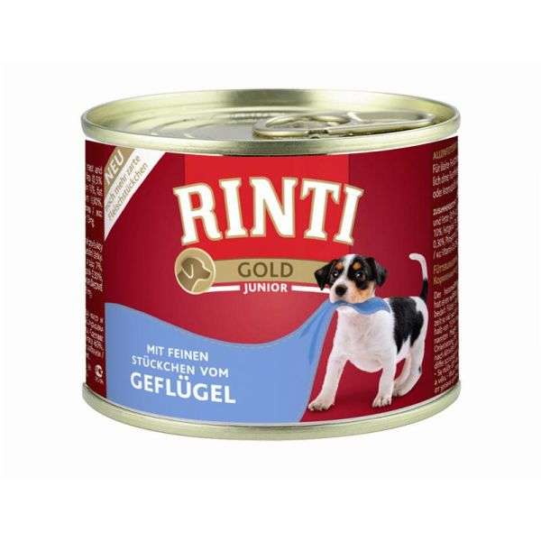Rinti Gold Junior Gevogeltestukjes - 185 g