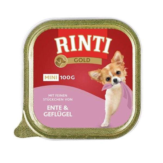 RINTI Gold mini Eend & Gevogelte - 100 g