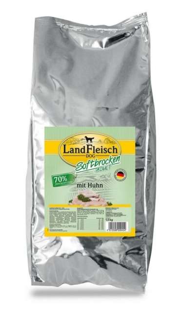 Landfleisch Softbrokken met Kip - 5 kg