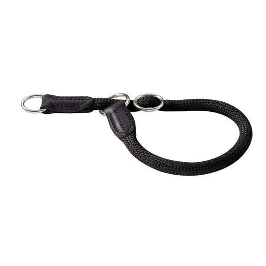 Hunter Dressurhalsband Freestyle - Zwart - 55 / 10 (55 cm × 10 mm)