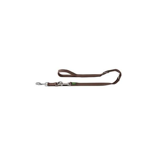 Hunter Verstelbare Geleidingsriem - Bruin - 25 mm / 200 cm