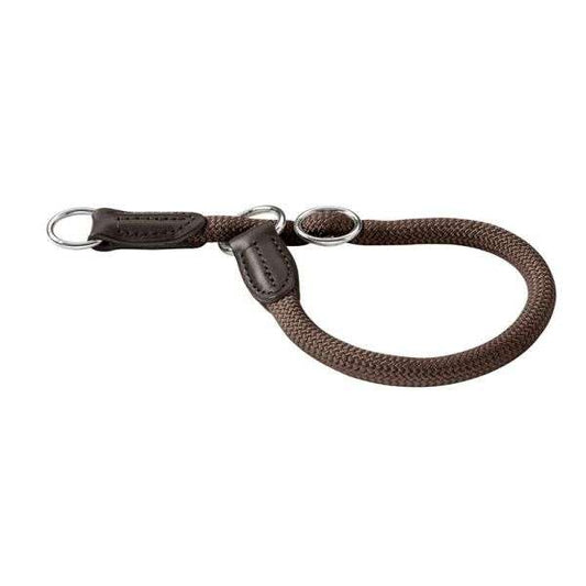 Hunter Dressurhalsband Freestyle - Bruin - 50 / 10 (50 cm × 10 mm)