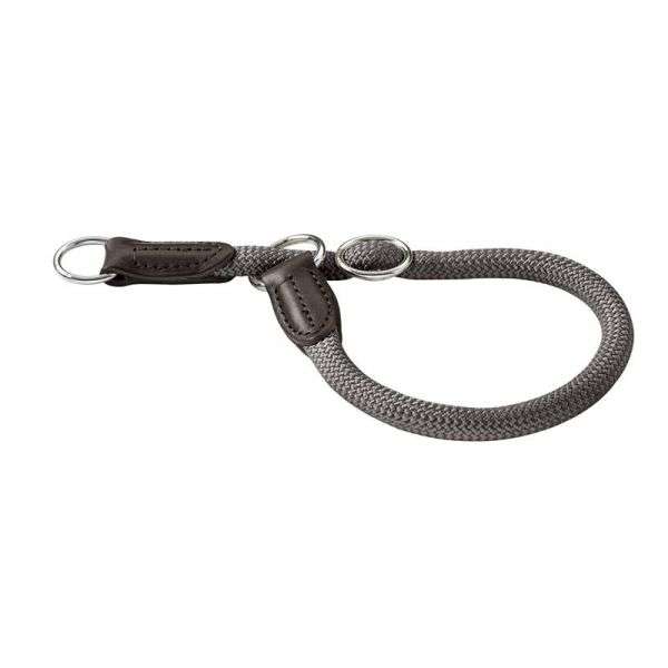 Hunter Dressurhalsband Freestyle - Grijs - 60 / 10 (60 cm × 10 mm)