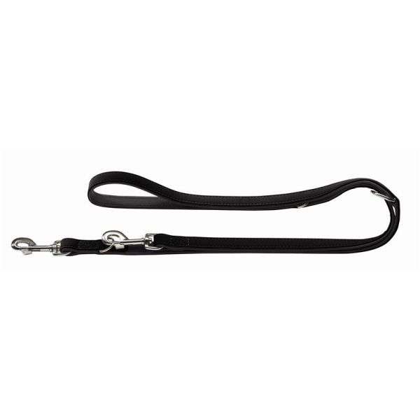 Hunter Verstelbare Geleidingsriem Softie - Zwart - 15 mm / 200 cm