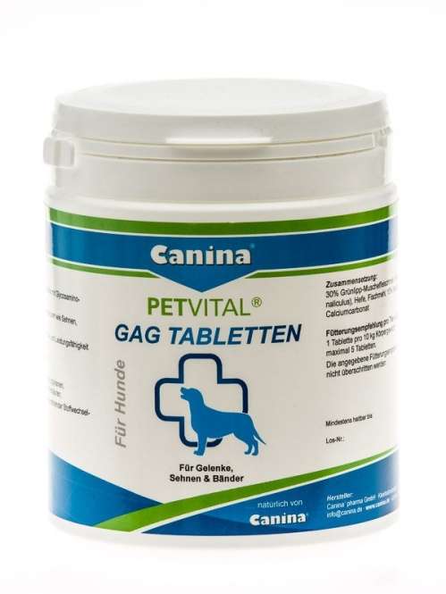 Canina Pharma PETVITAL GAG Tabletten - 600 g