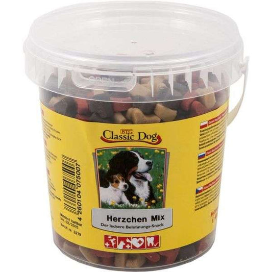 Classic Dog Snack Hartjes Mix in Emmer - 500 g