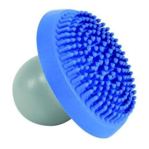 Trixie shampoo- en massageborstel - blauw/grijs